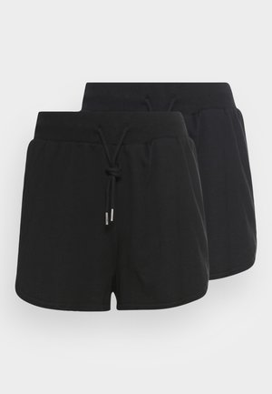 2 Pack - Szorty - black/black