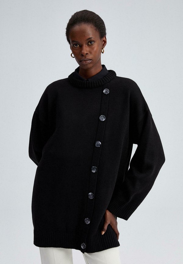 Button Detailed - Strickpullover