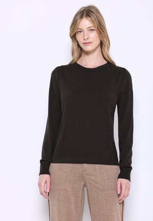 Strickpullover - braun