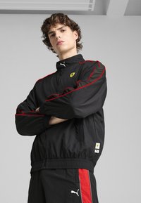 Puma SCUDERIA FERRARI RACE T7 - Mikina so zipsom - black