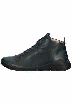 High-top trainers - navy kombi