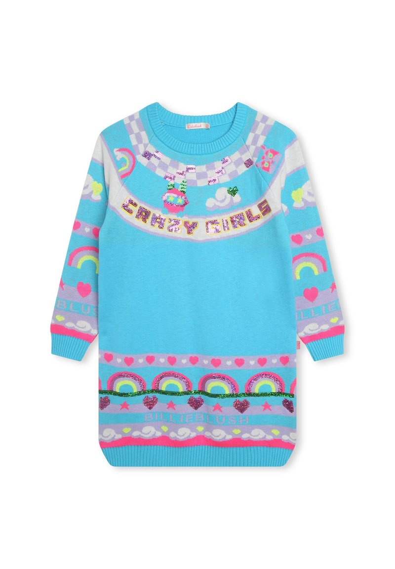 Billieblush Gebreide jurk turquoise Billieblush Gebreide jurk turquoise