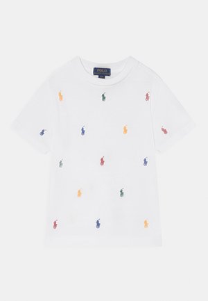 Triko s potiskem - white/multi