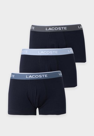 Lacoste, UNDERWEAR TRUNK 3 PACK - Trunks - navy blue/dolphin/pewter