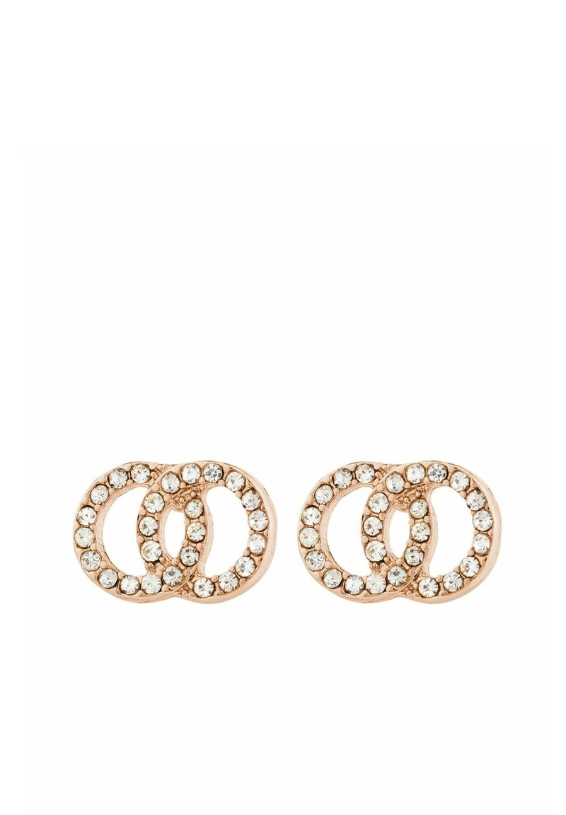 Pilgrim JOLINA Earrings rose gold plated/rose gold-coloured