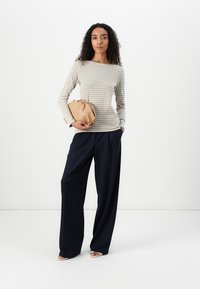 TOM TAILOR LEA WIDE  - Pantaloni - sky captain blue