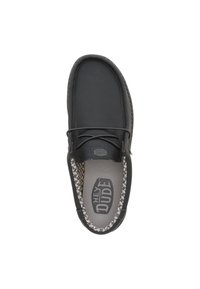 HEYDUDE Wally Classic - Slip-On Schuhe - Bootsschuh - black charcoal
