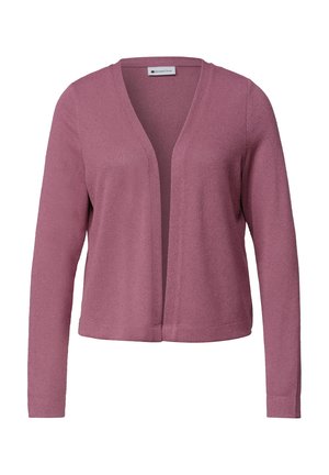Street One, LONG-SLEEVE JACKET IN A KNIT LOOK - Gilet - dark clouded blush