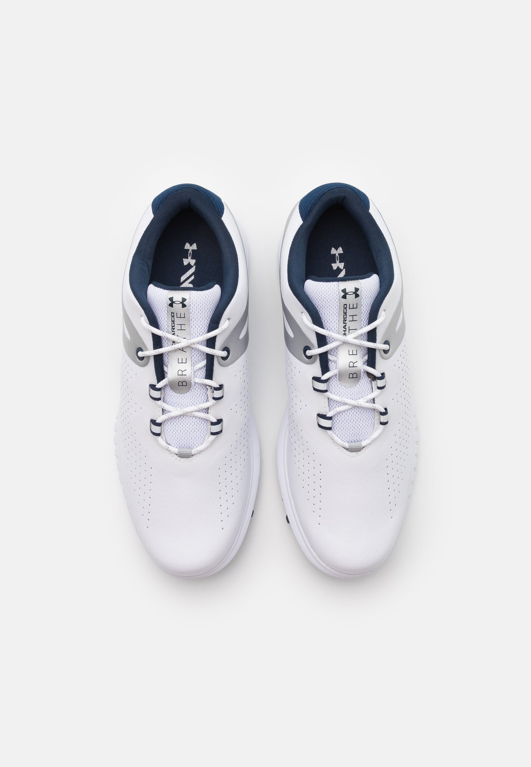 Under Armour CHARGED BREATHE - Golfschoenen - white/wit - Zalando.nl