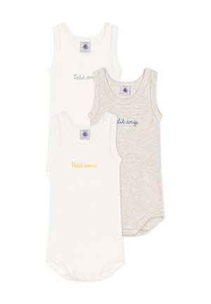 3 PACK - Body - white grey