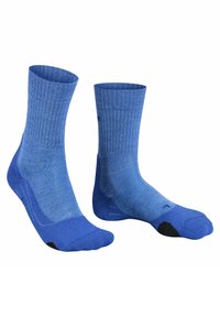 FALKE TK2 WOOL TREKKING MEDIUM CUSHIONING - Calze sportive - blue note