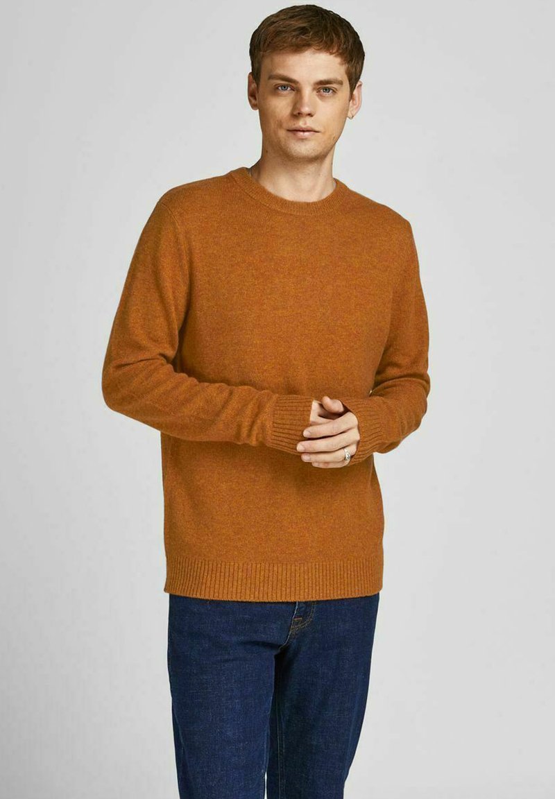 Jack & Jones Jersey de punto caramel cafã©/marrón Zalando.es