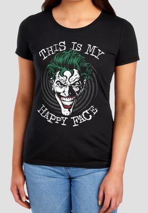 DC COMICS - BATMAN, BATMAN MANIACAL SPIRAL - Print T-shirt - black