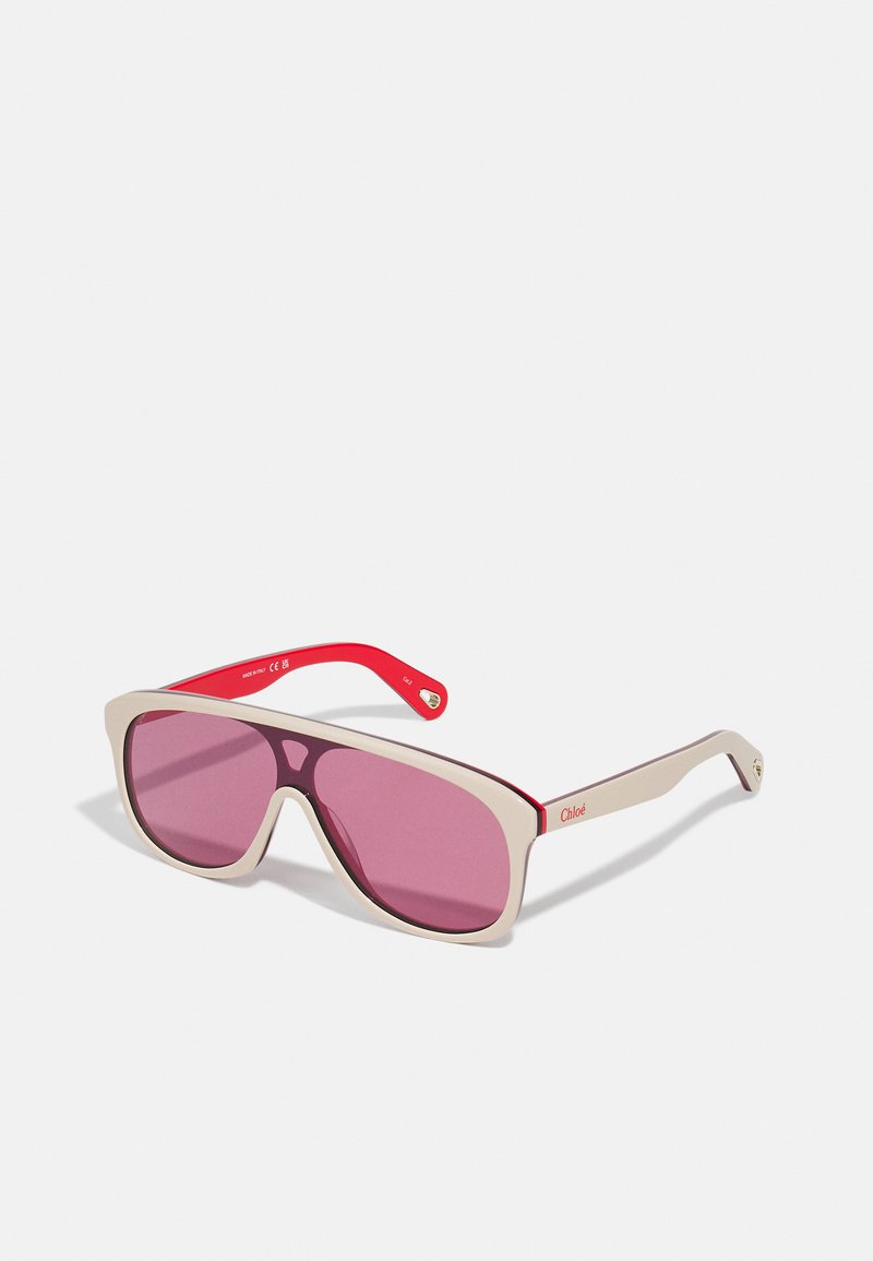 CHLOÉ Päikeseprillid - ivory/pink