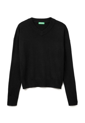 V-NECK  - Pullover - black