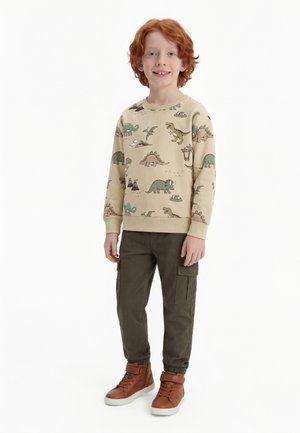 Lindex DINO - Sweatshirt - light dusty green