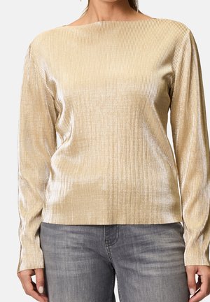 Langarmshirt - gold-coloured