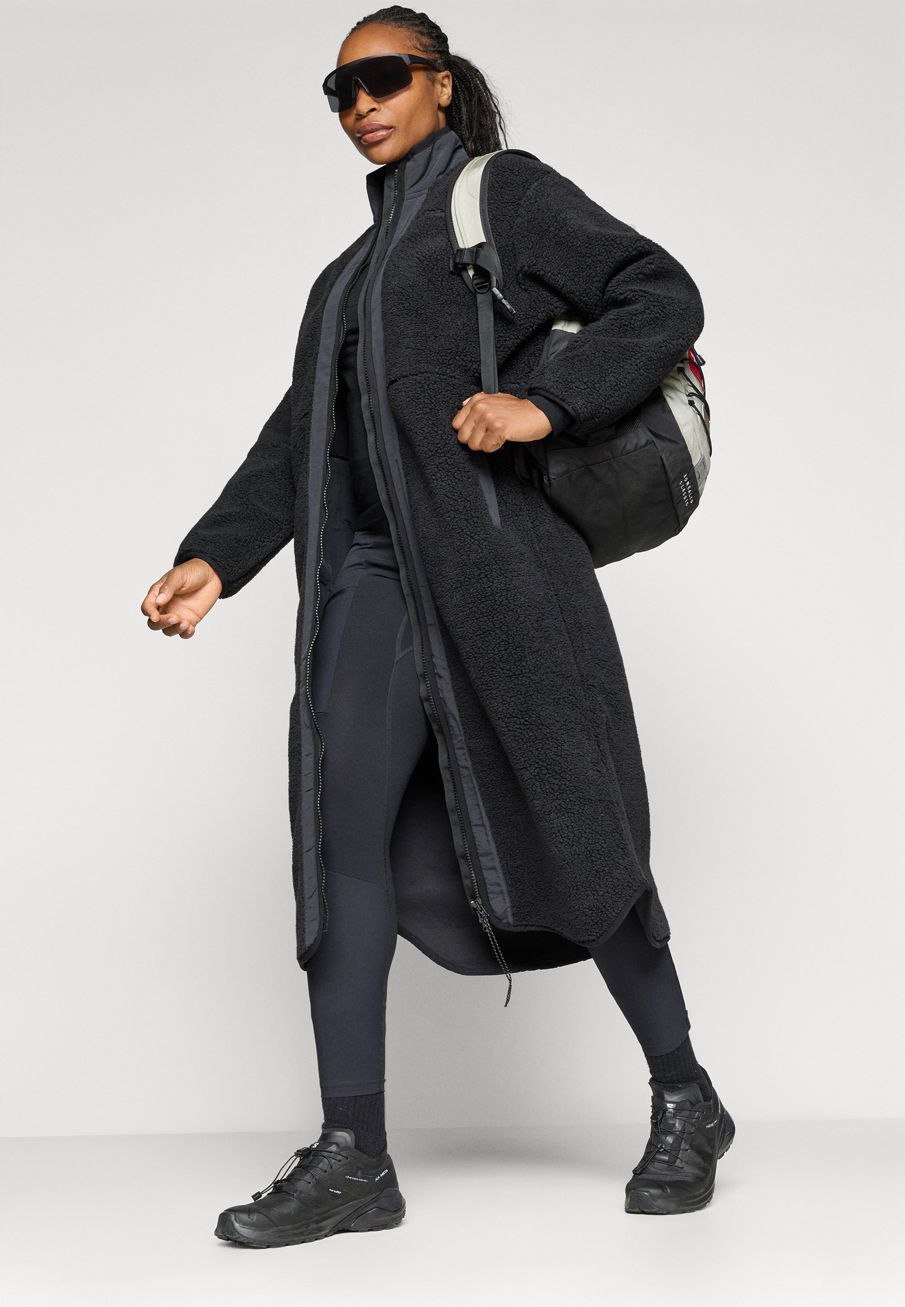 Peak Performance HEAVY - Kurtka z polaru/czarny - Zalando.pl