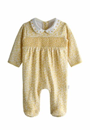 MOUSE APPLIQUÉ FRILL COLLAR  - REGULAR FIT - Overal na spanie - yellow