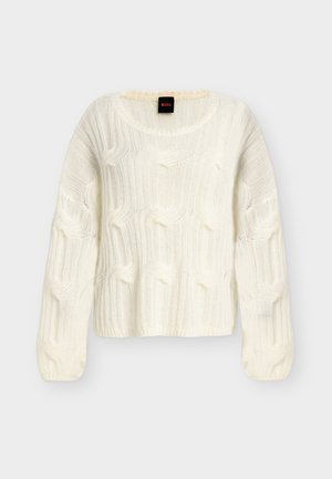 BOSS, FAMAE - Trui - open white
