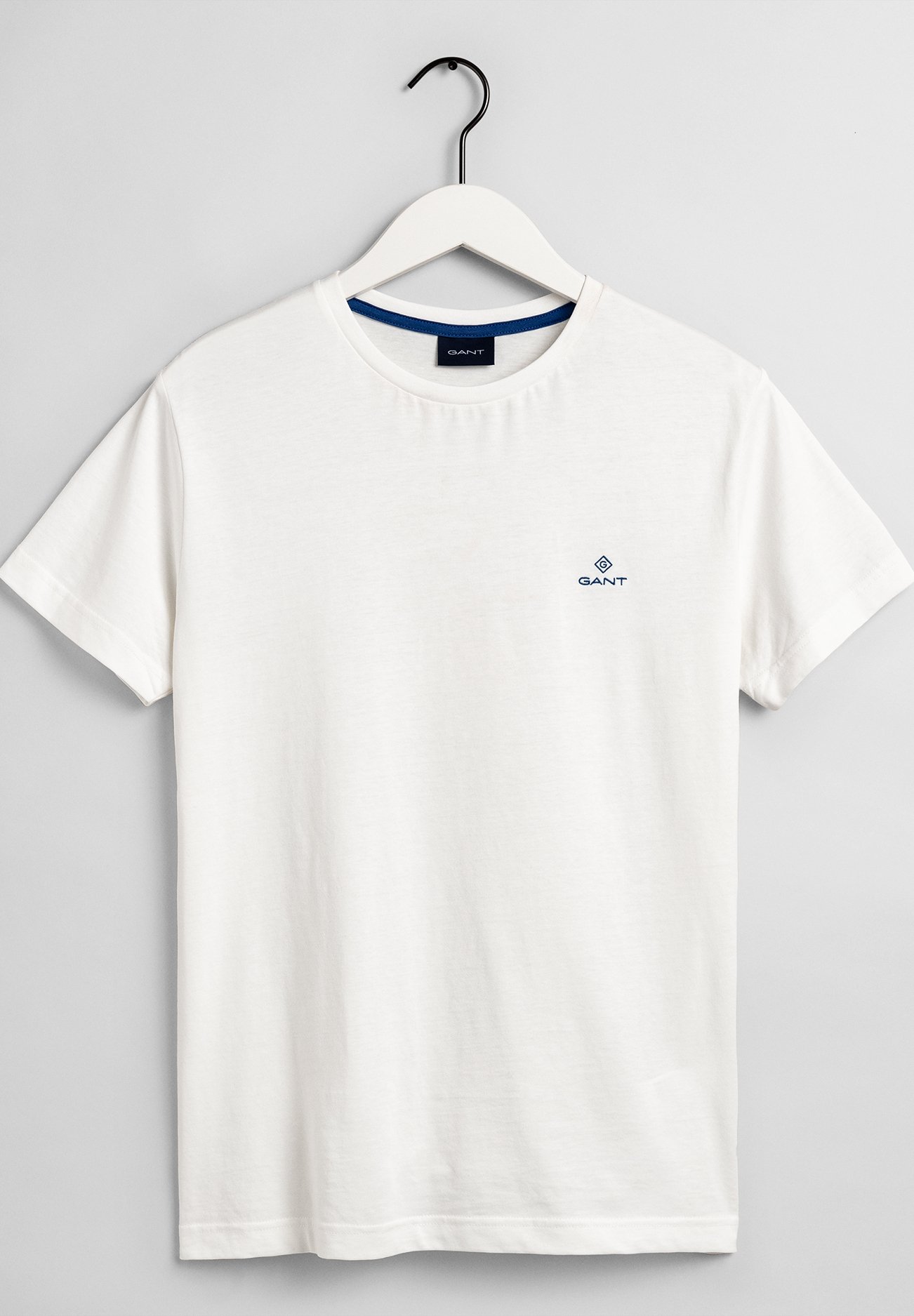 GANT CONTRAST - T-shirt basic - off white/avorio - Zalando.it