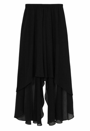 REGULAR FIT - LUCIE OVERLAY LOW - Pantaloni - black