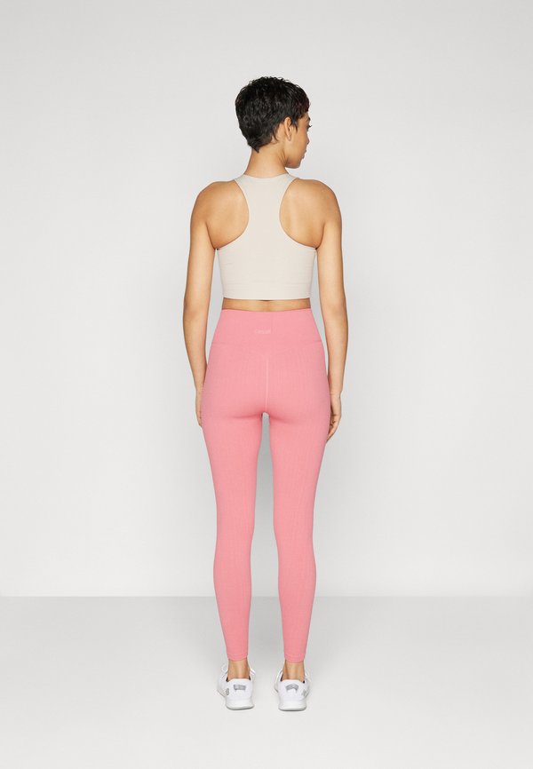 SEAMLESS HIGH WAIST  - Leggings - soft berry4