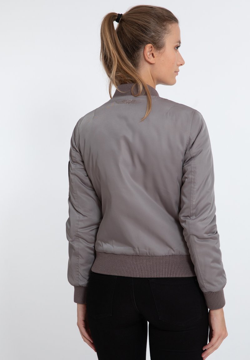 Damen Leichte Jacken | Bombers ORIGINAL Bomberjacke grey/grau - QK19344 Damen Leichte Jacken | Bombers ORIGINAL Bomberjacke grey/grau - QK19344