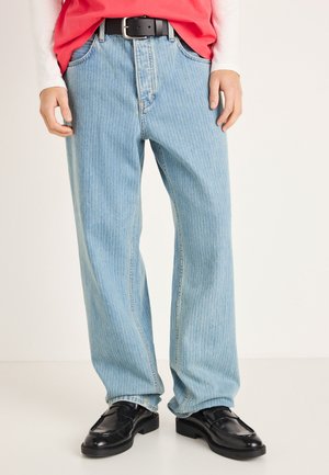 HELIX STRIPED - Loose Jeans - denim