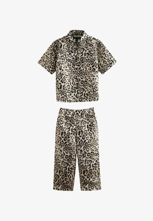 REGULAR FIT JEMI SET - Hlače - leopard print