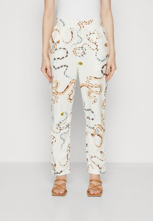 TROUSERS - Kelnės - off-white