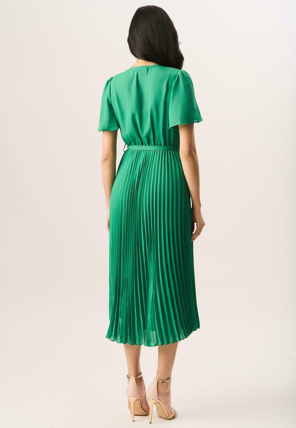 SLEEVES PLEATED MIDI WRAP   - Day dress2