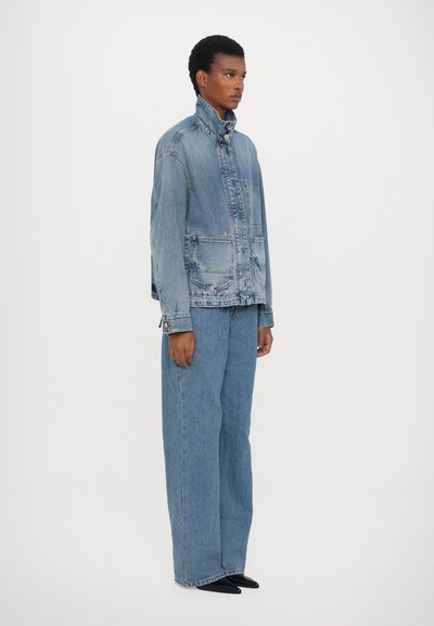 CLOSED SHACKET - Teksajakk - mid blue