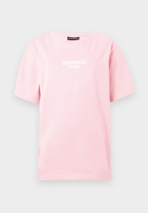 Triko s potiskem - pink