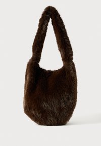 REIKO FURRY TOTE UNISEX - Cabas - brown