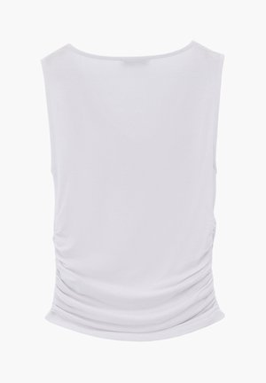 OXXO, OXXO COWL NECK BODYCON TANK TOP - Débardeur - white