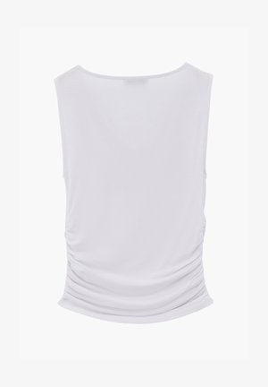 OXXO, OXXO COWL NECK BODYCON TANK TOP - Débardeur - white