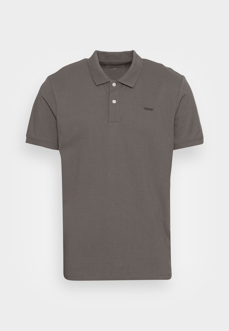 Herren T-Shirts basic | Esprit Poloshirt dark grey/dunkelgrau - ST55434 Herren T-Shirts basic | Esprit Poloshirt dark grey/dunkelgrau - ST55434