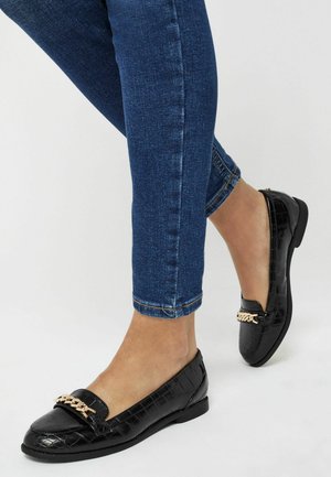 Lipsy REGULAR FIT - Polobotky - black