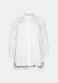 VIZUGI LONG SHIRT - Blusa - cloud dancer