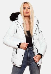Navahoo ZUCKERBIENE - Winterjas - white