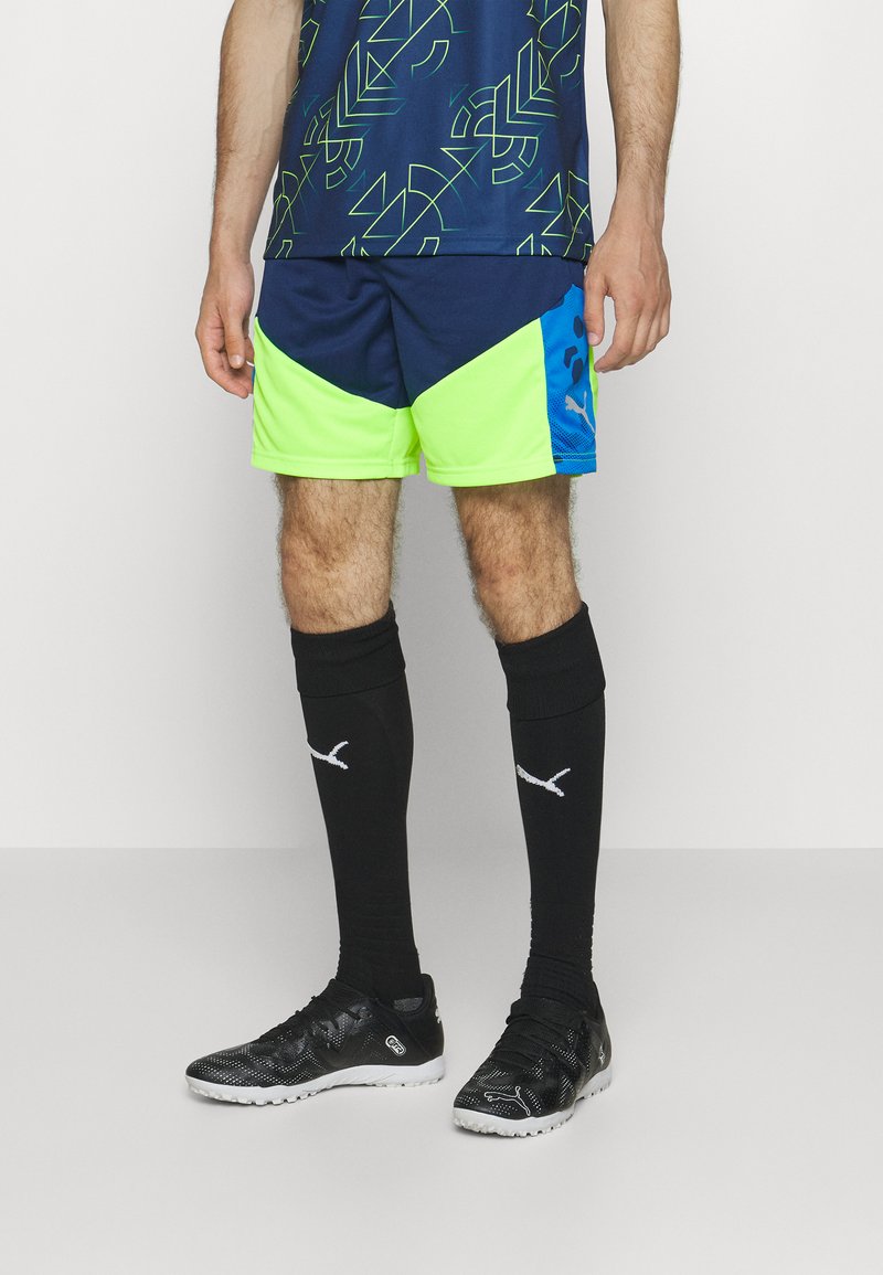 Puma INDIVIDUALCUP - Sportovní kraťasy - persian blue/pro green