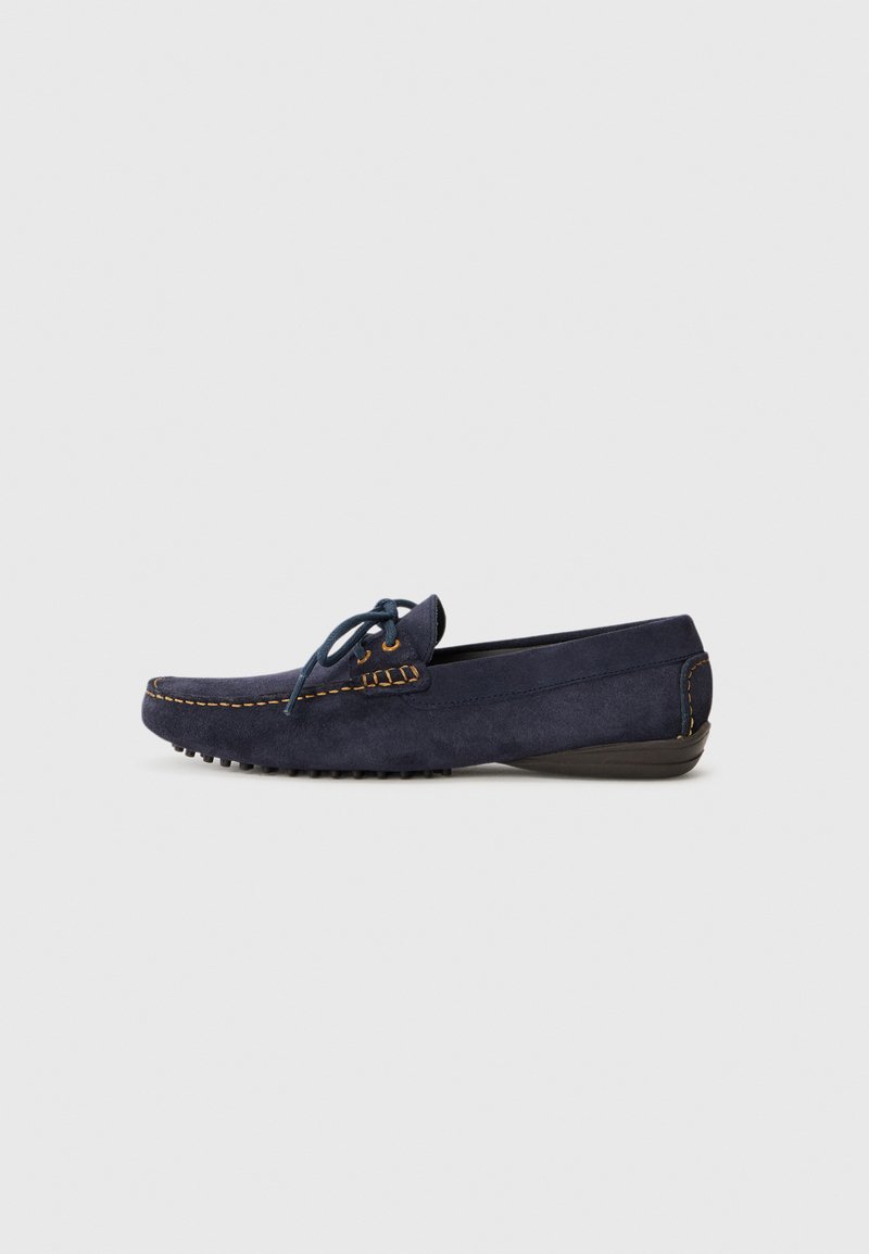 Pollini Mocassins donkerblauw