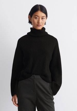 TURTLE NECK - Džemper - black