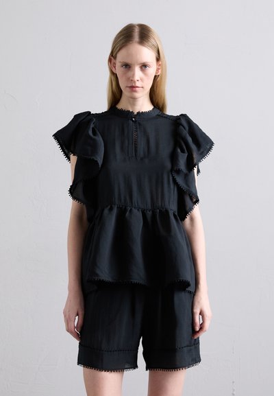 MUNTHE UFOLIA - Blouse - black