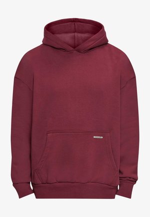 Dropsize BAZIX REPUBLIQ SUPER HEAVY BLANK - Kapuzenpullover - burgundy
