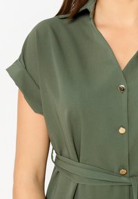 LolaLiza Abito a camicia - khaki med