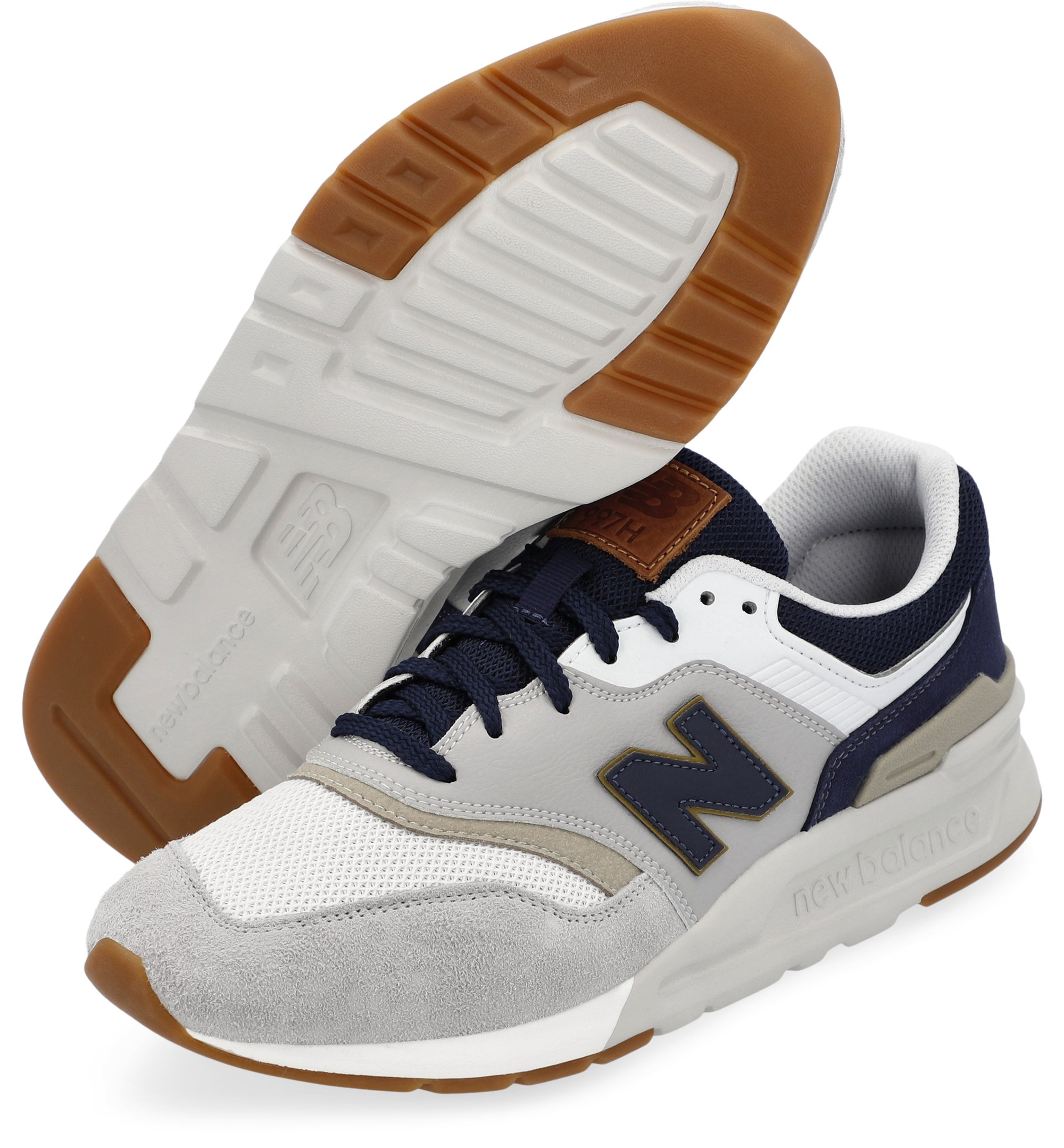 New Balance CM997 - Trainers - grey/navy/light grey - Zalando.co.uk