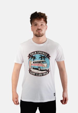 Freegun, T-shirt imprimé - blanc
