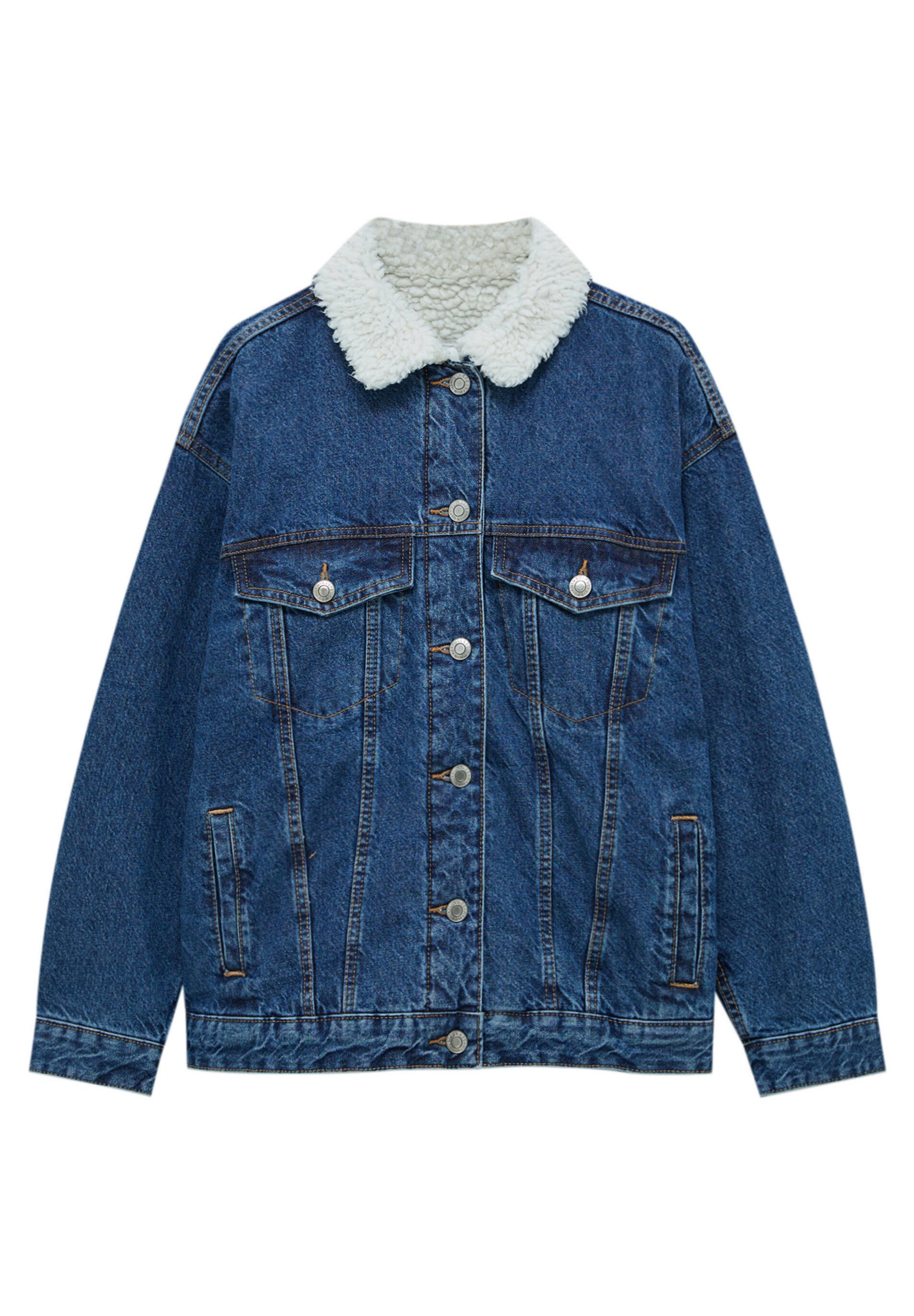 royal blue denim jacket